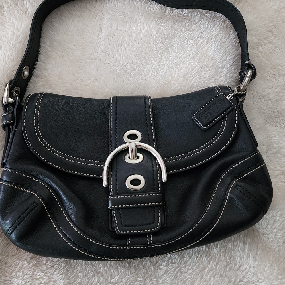 Coach leather bag